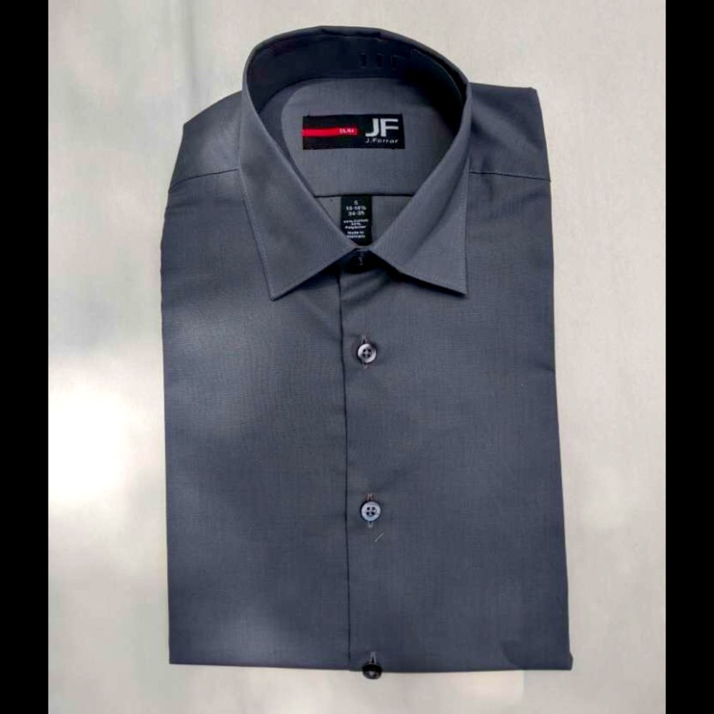 J Ferrar Slim Fit Dress Shirt